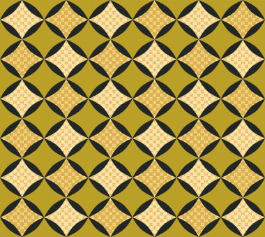  Japon Elips Elmas Dokuma Vektörü Kusursuz Desen