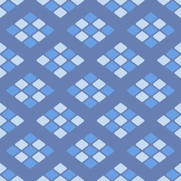 Nahtloses Japanisches Diamant Mosaik Muster — Stockvektor