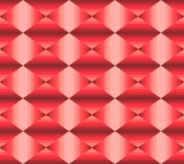 Japon Adım Gradyan Elmas Vektörü Kusursuz Desen