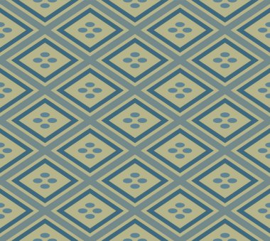 Japon Klasik Elmas Hattı Vektörü Kusursuz Desen