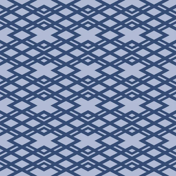 Línea Diamante Zigzag Superposición Japonesa Vector Seamless Pattern — Archivo Imágenes Vectoriales