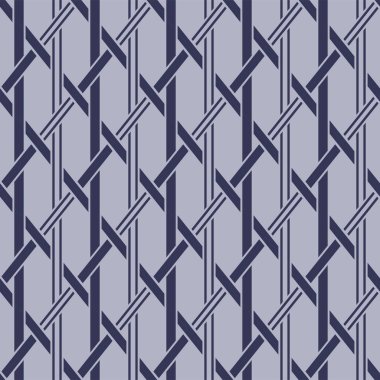 Japon Zigzag Dokuma Vektörü Kusursuz Desen