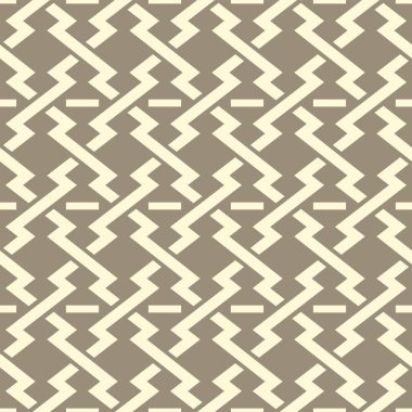  Japon Zigzag Dokuma Vektörü Kusursuz Desen