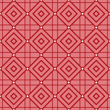 Japon Meydanı Elmas Vektörü Kusursuz Desen