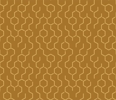 Japon bal peteği Hattı Vektörü Kusursuz Desen