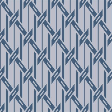 Japon Elmas Dokuma Çizgisi Vektörü Kusursuz Desen