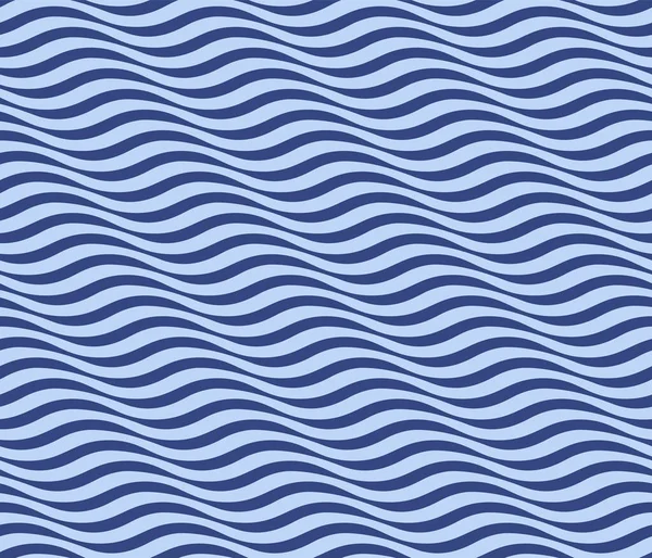 Japanische Flusswelle Linienvektor Nahtloses Muster Stockillustration