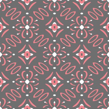 Japon Çiçek Döşeme Vektörü Kusursuz Desen