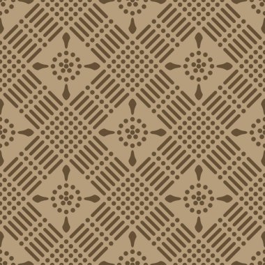 Japon Yıldızı Elmas Dokuma Vektörü Kusursuz Desen