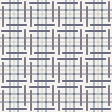 Japon Meydanı Ekoseli Vektör Kusursuz Desen