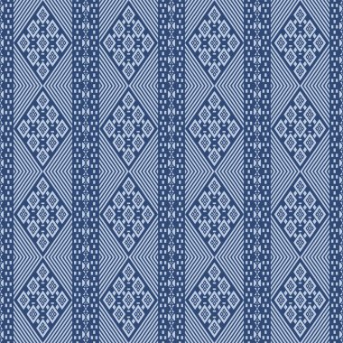 Japon Geometrik Elmas Çizgili Vektörsüz Desen