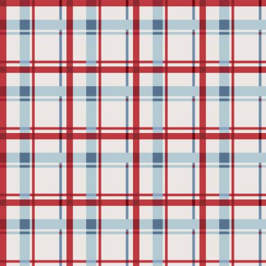 Japon Meydanı Ekoseli Vektör Kusursuz Desen