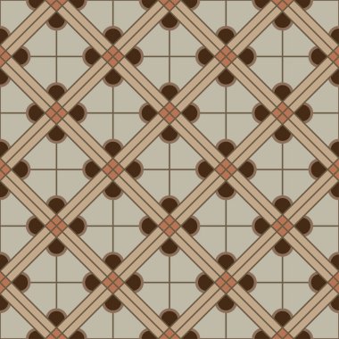 Japon Elmas Meydanı Çiçek Vektörü Kusursuz Desen