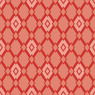 Japon Çakışan Elmas Vektörü Kusursuz Desen