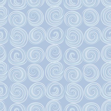 Japon Girdap Çemberi Dalga Hattı Vektörü Kusursuz Desen