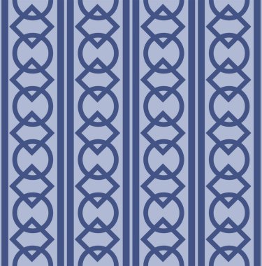 Japon Çemberi Elmas Zincir Hat Vektörü Kusursuz Desen