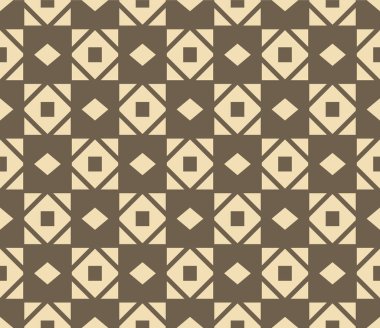 Japon Elmas Damalı Vektör Kusursuz Deseni