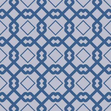 Japon Elmas Ağ Vektörü Kusursuz Desen