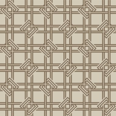 Japon Net Elmas Dokuma Vektörü Kusursuz Desen