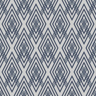 Japon Elmas Ağ Vektörü Kusursuz Desen