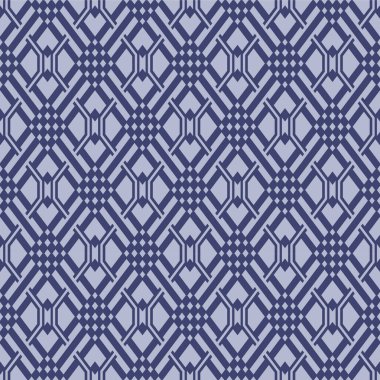 Japon Elmas Sekizgen Damalı Vektörsüz Desen