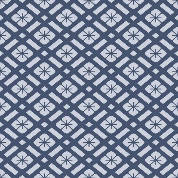 Japon Çiçeği Elmas Vektörü Kusursuz Desen