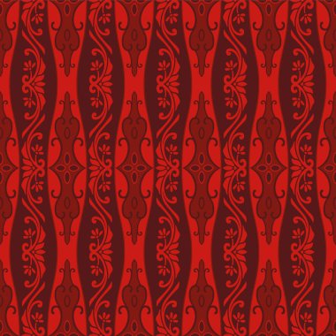 Japon Lüks Kıvrımlı Çizgili Vektörsüz Desen