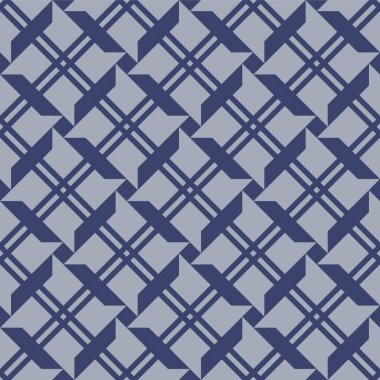 Japon Elmas Ağı Değirmen Vektörü Kusursuz Desen