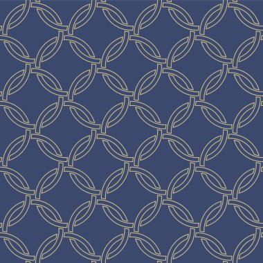 Japon Çemberi Ağ Vektörü Kusursuz Desen