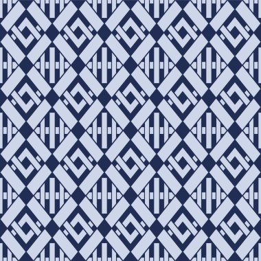 Japon Elmas Damalı Ağ Vektörü Kusursuz Desen