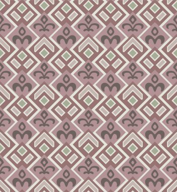 Japon Elmas Çiçeği Motif Vektörü Kusursuz Desen