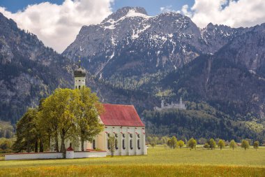 St. Colomans Church. Schwangau, Deutschland.