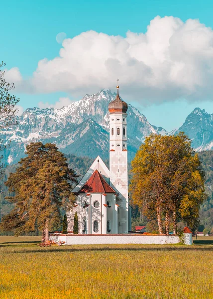 St. Colomans Kilisesi. Schwangau, Almanya.