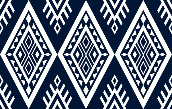 Треугольный Геометрический Узор Красочный Племенной Этнический Стиль Текстуры Дизайн Печати — стоковый вектор