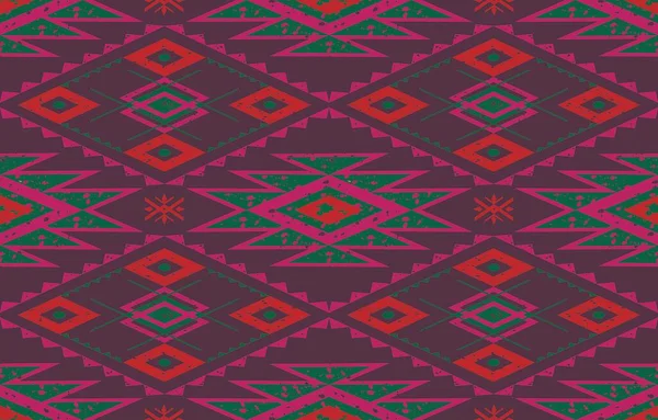 Geometrisches Muster Nahtlos Ethnische Stammesstruktur Design Für Den Druck Auf — Stockvektor