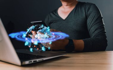 Küresel finansmanın dinamik görselleştirilmesi engelleme teknolojisini gösteriyor, parasız döviz alışverişini mümkün kılıyor ve paranın bir bağlantı, merkezi olmayan ekonomik ekosistem içinde sınır ötesine nasıl aktığını kökten değiştiriyor..