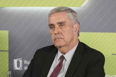 Korgeneral Douglas Edward Lute, Ukrayna 'nın başkenti Kyiv' e 23 Ekim 2013 'te yaptığı ziyarette NATO' nun eski ABD Daimi Temsilcisi. Yüksek kalite fotoğraf