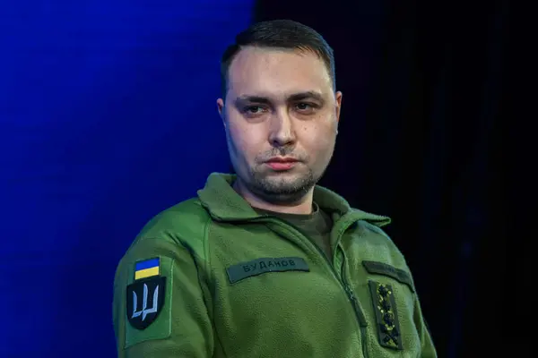 Ukrayna Askeri Stihbarat Şefi Kyrylo Budanov Rusya Nın Ukrayna Saldırısına Telifsiz Stok Fotoğraflar