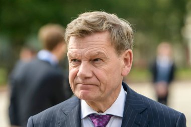 Almanya Dışişleri Bakanı Johann Wadephul, 30 Haziran 2025 'te Ukrayna' nın Kyiv kentini ziyaret etti. Yüksek kalite fotoğraf