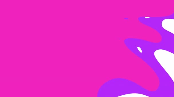 Vídeo Animación Transición Rosa Púrpura — Vídeos de Stock