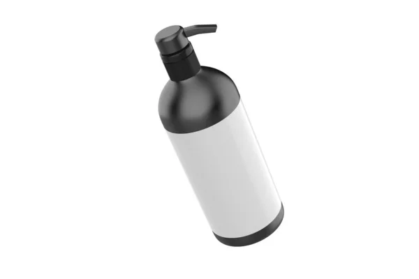 Ρεαλιστικό Καλλυντικό Μπουκάλι Μπορεί Ψεκαστήρα Δοχείο Συσκευαστής Για Κρέμα Γάλακτος — Φωτογραφία Αρχείου