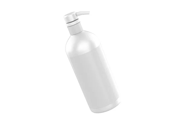 Realistisk Kosmetisk Flaska Kan Spruta Behållare Dispenser För Grädde Soppor — Stockfoto