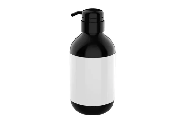 Realistische Cosmetische Fles Kan Spuitbus Container Dispenser Voor Room Soepen — Stockfoto