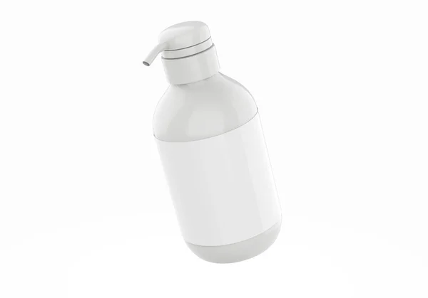 Realistic Cosmetic Bottle Can Sprayer Container Dispenser Cream Soups Other — Stock Photo, Image