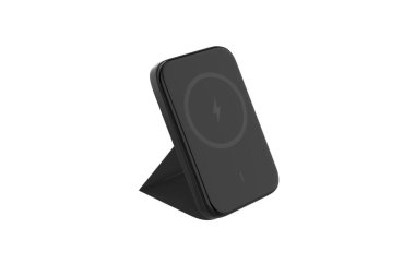 Katlanabilir Manyetik Kablosuz Taşınabilir Şarj ve USB-C 3d resimleme
