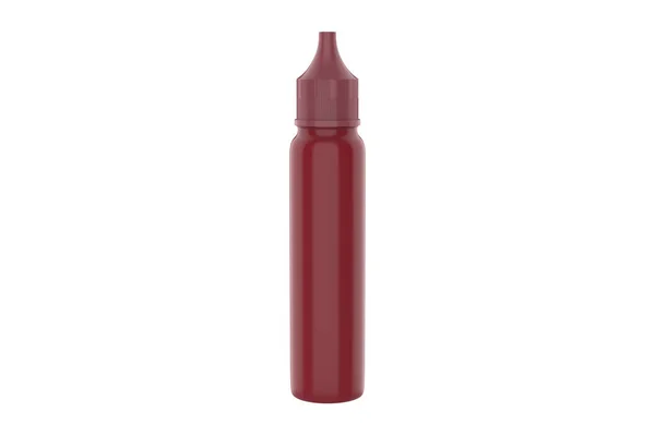 30Ml Vape Dropper Tunn Flaska Mockup Isolerad Vit Bakgrund Illustration — Stockfoto