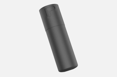  Püskürtme şişesi beyaz arka planda izole edildi. 3d illüstrasyon