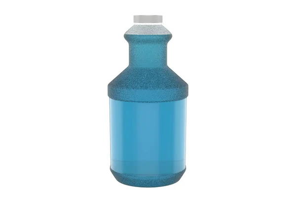 フィットネスドリンクボトル 白い背景に孤立した 3Dイラスト — ストック写真
