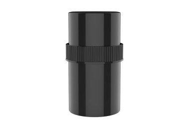 Matte Metalik Deodorant, Beyaz Arkaplanda İzole Edildi. 3d illüstrasyon