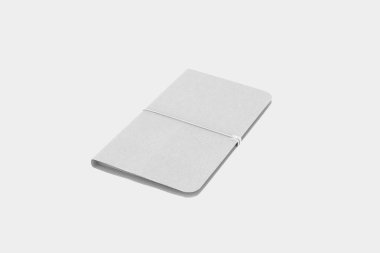 Kumaş Menü Tutucu Modeli Beyaz Arkaplanda İzole Edildi. 3d illüstrasyon